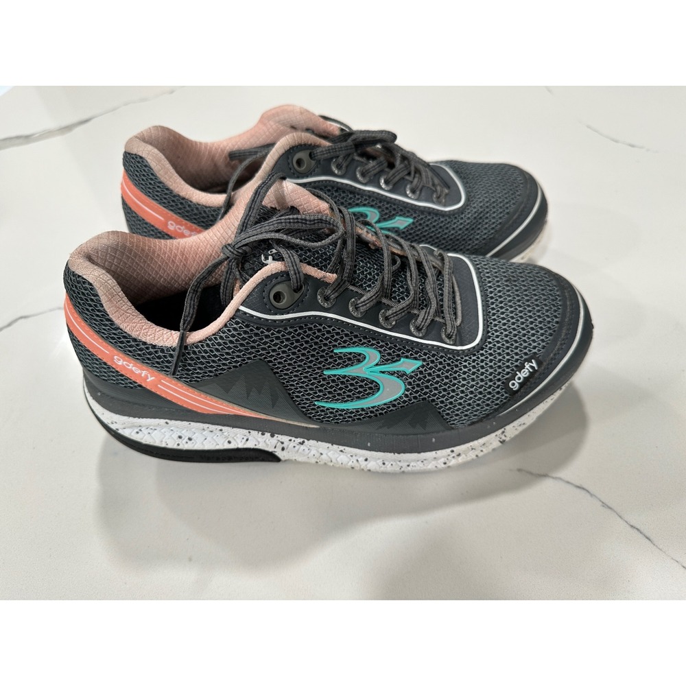 Gravity Defyer Women's Mighty Walk Athletic Shoes Comfort Walking Gray 9‎